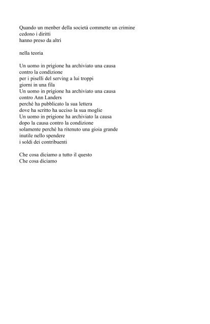 the 1998 chapbook of Italian- translated poetry by Janet Kuypers ...