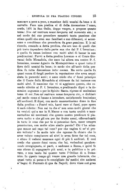 P. VILLARI - E. CASANOVA. SCELTA DI PREDICHE E SCRITTI DI ...