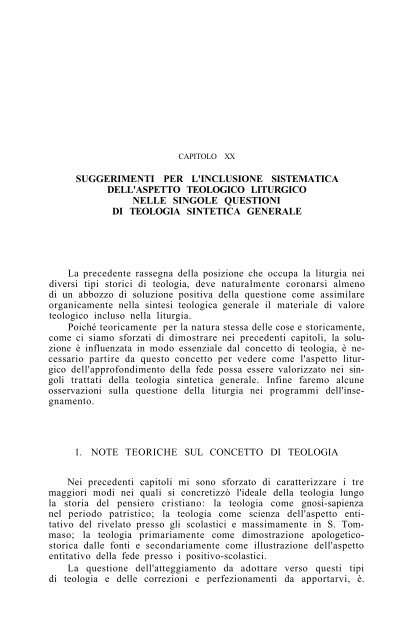 TEOLOGIA.RELIGIONE. Vagaggini C. - Il senso teologico della liturgia