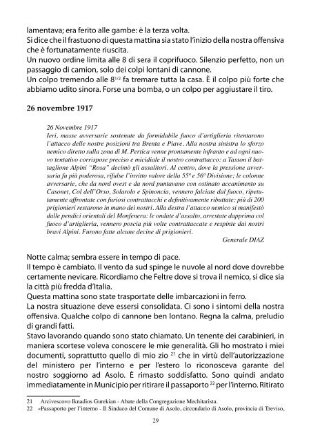 Diario dopo Caporetto