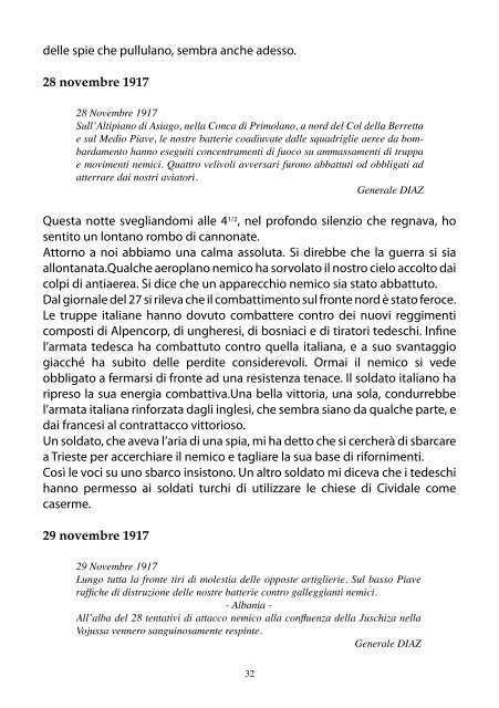 Diario dopo Caporetto