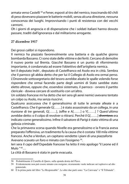 Diario dopo Caporetto