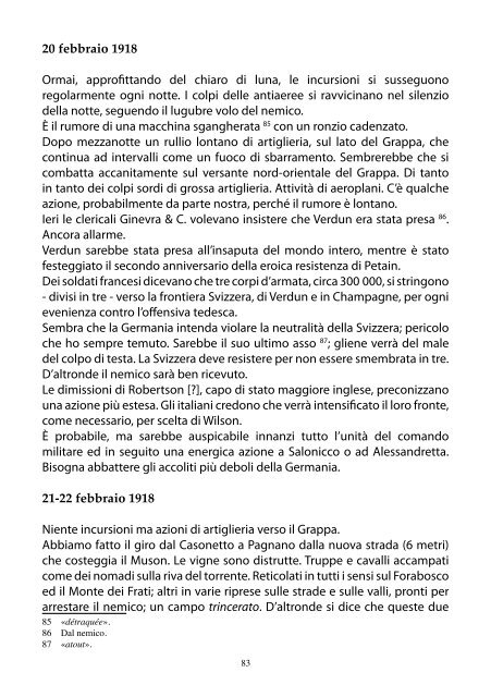 Diario dopo Caporetto