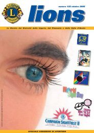 Numero 122 – Ottobre 2005 - Rivista Lions