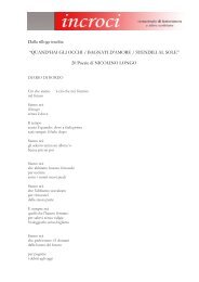 Venti poesie inedite di Nicolino Longo - Adda Editore