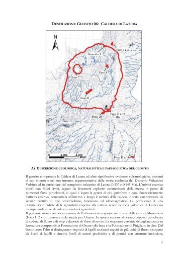 Apri scheda - Il geoparco della Tuscia