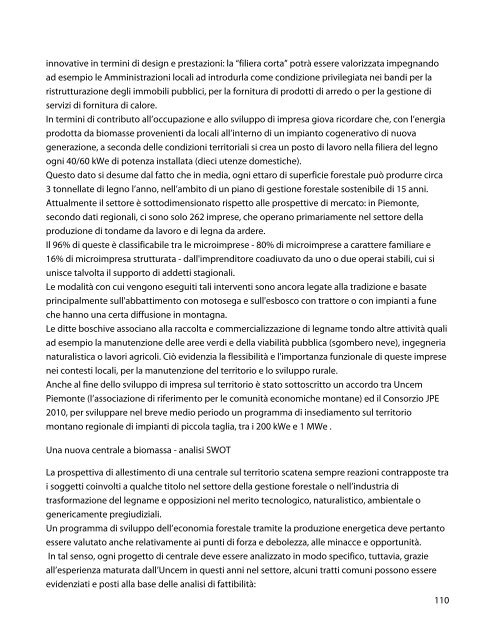 STUDIO FILIERA VAL CHISONE COMPLETO - UNCEM Piemonte