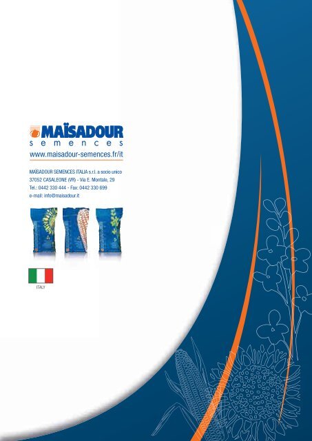 Catalogo PDF 2013 - Maïsadour Semences