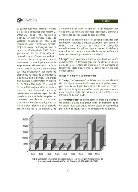 Fascículo: Volcán - cenapred