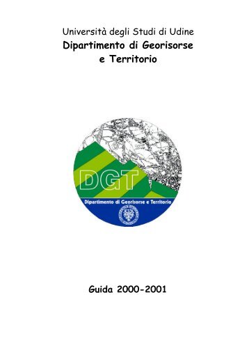 Dipartimento di Georisorse e Territorio - Sezione di Georisorse e ...