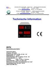 Technische Information - tbk-gmbh.de