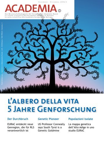 l'albero della vita 5 Jahre Genforschung - EURAC