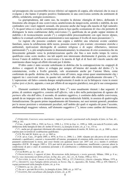 Oberto famiglie di fatto.pdf - Persona e Danno