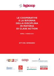 atti convegno class action - Legacoop