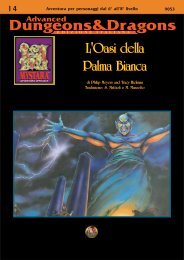 versione per AD&D 2nd Edition dell'avventura con ... - Mystara