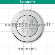 iControl - Hansgrohe