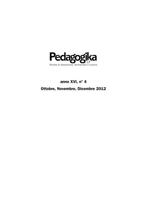 Anteprima pdf - Pedagogika