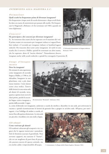 I progetti delle classi - Schulprojekte - EmScuola