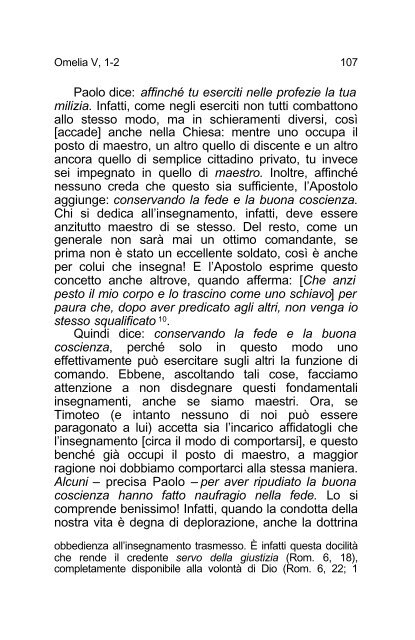 Giovanni Crisostomo Commento alla Prima lettera ... - Undicesima Ora