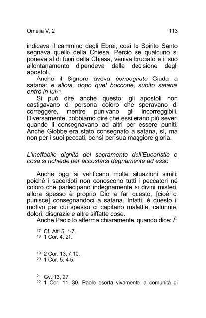 Giovanni Crisostomo Commento alla Prima lettera ... - Undicesima Ora