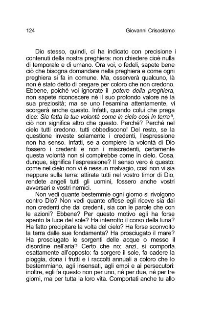 Giovanni Crisostomo Commento alla Prima lettera ... - Undicesima Ora