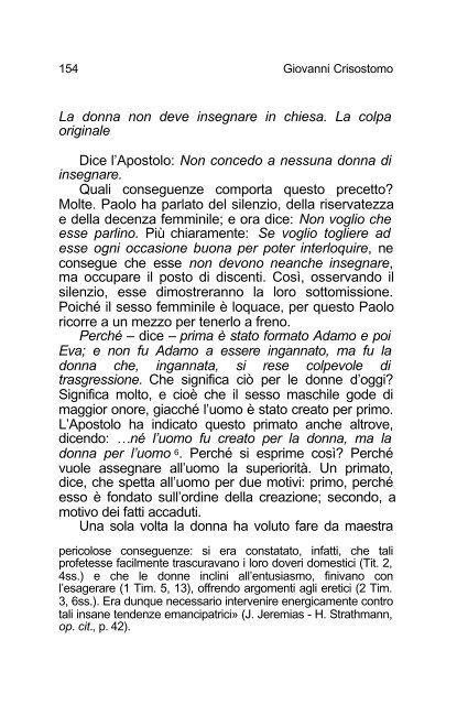 Giovanni Crisostomo Commento alla Prima lettera ... - Undicesima Ora