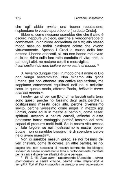 Giovanni Crisostomo Commento alla Prima lettera ... - Undicesima Ora