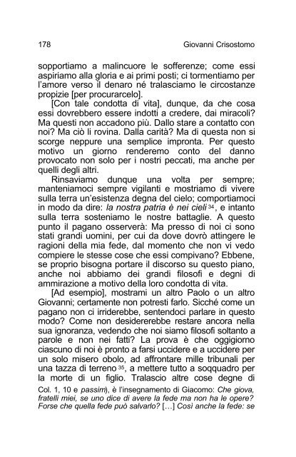 Giovanni Crisostomo Commento alla Prima lettera ... - Undicesima Ora