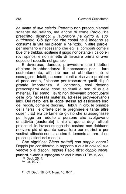 Giovanni Crisostomo Commento alla Prima lettera ... - Undicesima Ora