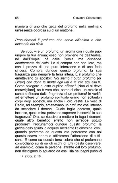 Giovanni Crisostomo Commento alla Prima lettera ... - Undicesima Ora