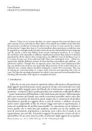 Luca Morena OGGETTI CONVENZIONALI 1. Introduzione L ... - Labont