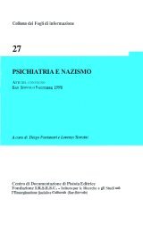 Psichiatria e Nazismo - Informa-azione.info