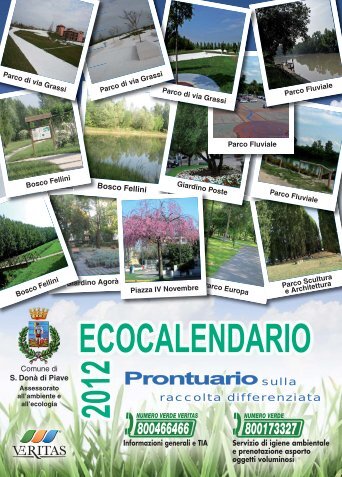 Ecocalendario 2012 - Comune di San Donà di Piave