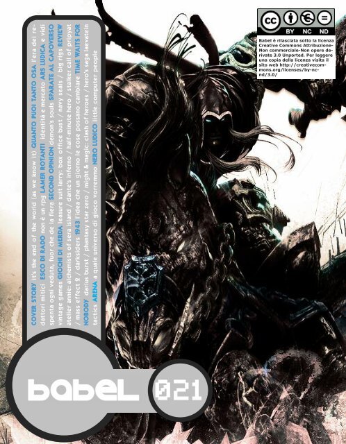 PDF Babel 021 - Parliamo di Videogiochi