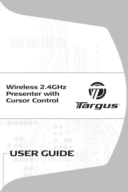 USER GUIDE - Targus