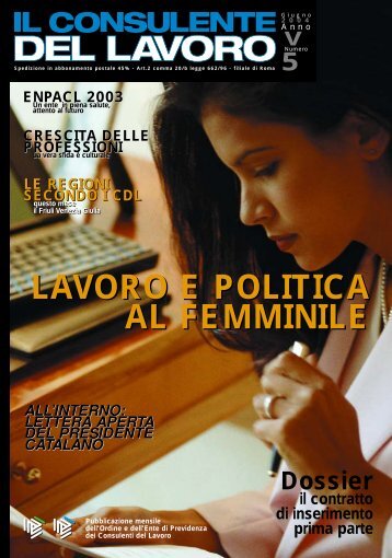 lavoro e politica al femminile lavoro e politica al femminile