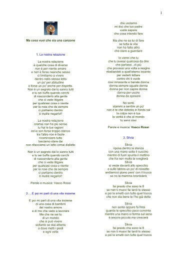 Vasco Rossi - PAROLE CANZONI.pdf - fausto lentini