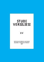 Studi Versiliesi n.15 - Istituto Storico Lucchese Sezione Versilia Storica