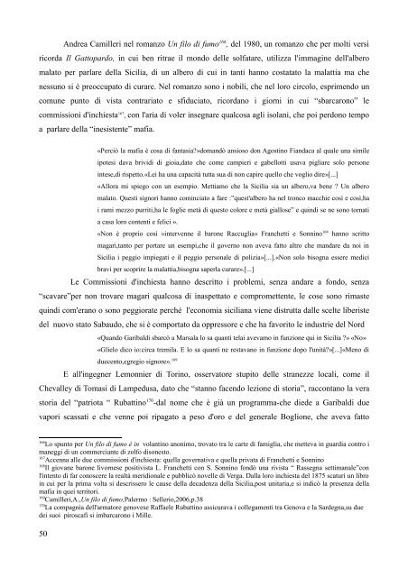 I riflessi letterari dell'Unità d'Italia nella narrativa siciliana