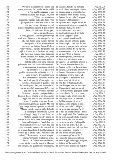 c' 131 1 imbottito de quer metallo. Drento poi, c' ereno du scale ... - Cnr