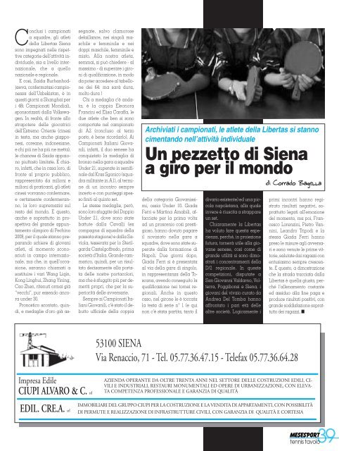 scarica il pdf - Mese Sport