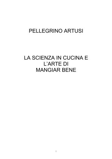 PDF (2,1MB) - Pellegrino Artusi