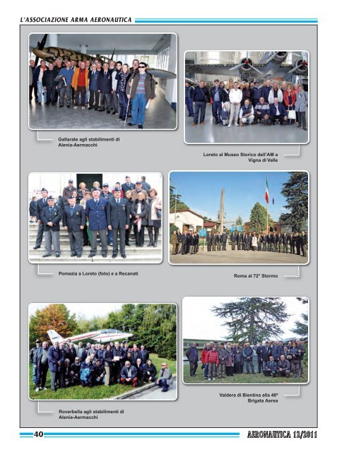 Anno LVI - N.12 DICEMBRE 2011 - Associazione Arma Aeronautica ...