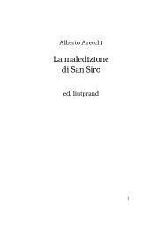 La Maledizione di San Siro, 1999 - Liutprand