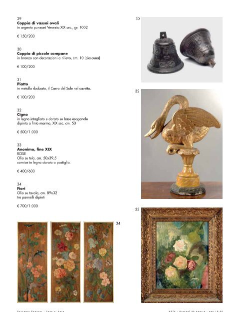 ANTIQUARIATO mobili, dipinti, stampe e oggetti - Galleria Pananti