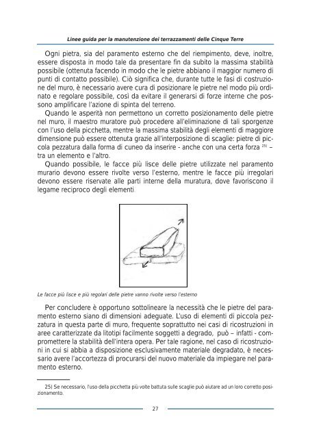 Manuale per la costruzione dei muri a secco