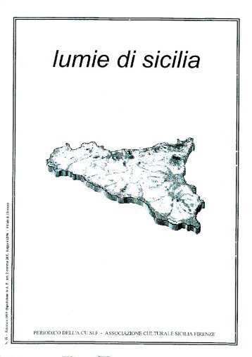 lumie di sicilia n. 35 - febbraio 1999