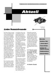 3 / 2004 - Tennisclub Rechberghausen-Birenbach