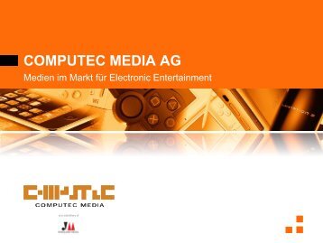 Die Pc-Spiele-Magazine - Computec Media AG