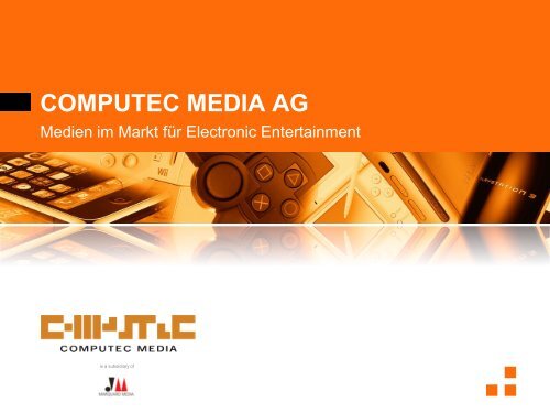 Die Pc-Spiele-Magazine - Computec Media AG